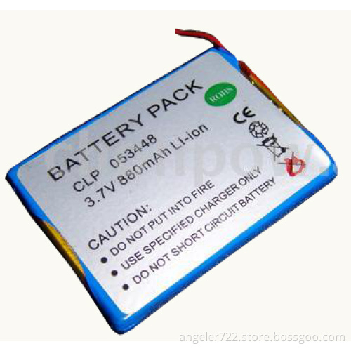 Lithium battery 3.7V 500mAh li polymer battery-rechargeable battery